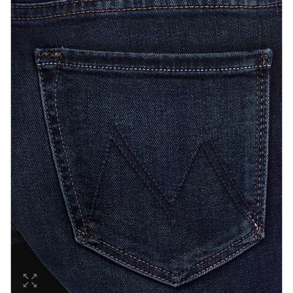 MOTHER The Looker High-Rise Ankle Fray Skinny Jeans in Last Call - Picture 8 of 8